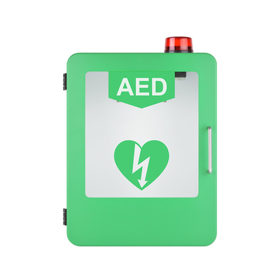 INDOOR Wall Mounted System INDOOR First Aid Strobe Light Alarm Use AED Plastic Cabinet